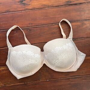 Soma Stunning Support Full Coverage underwire nude bra sz 40DDD